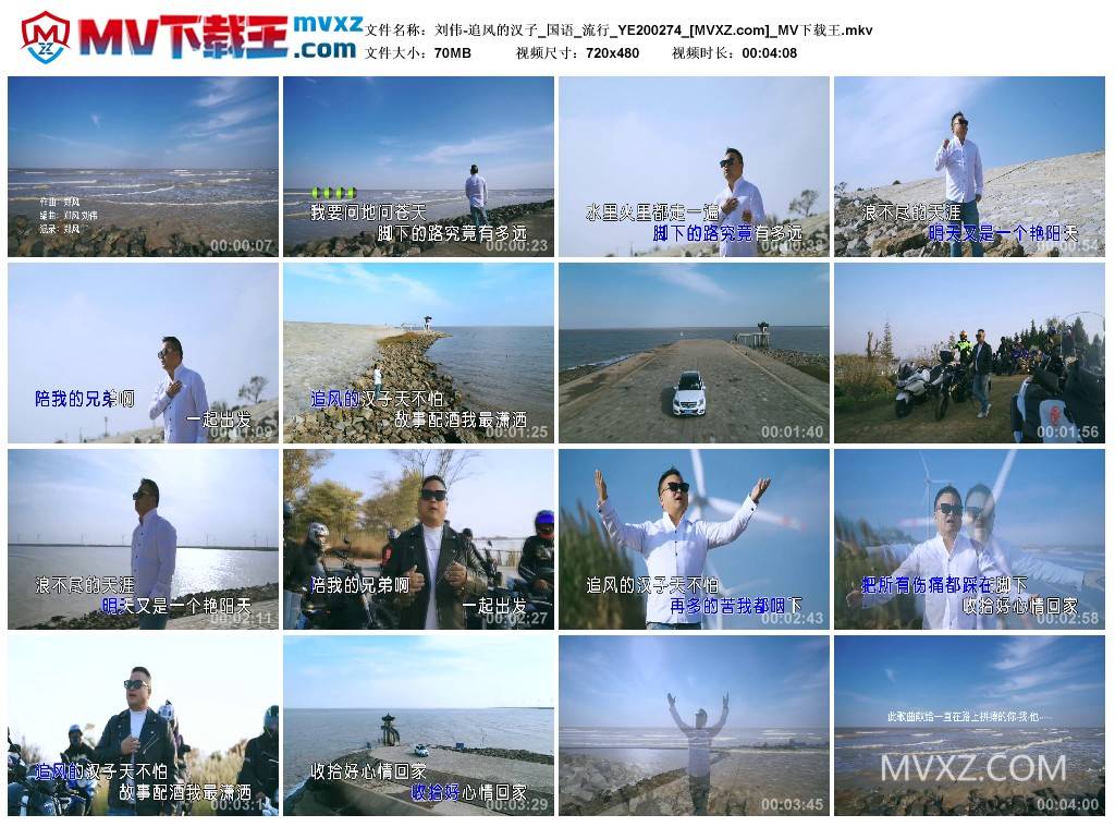 刘伟-追风的汉子_国语_流行_YE200274